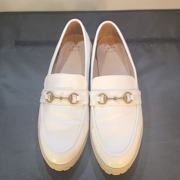 A.NEW DAY DANICA MEMORY FOAM PLATFORM WOMEN'S LOAFERS - Picture 2 of 14